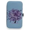 Compact Purple Tree Manicure Set