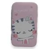 Kawaii Pink Cat Manicure Set 6 Pieces