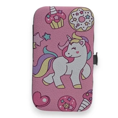 Pink Unicorn Manicure Set 6 Pieces