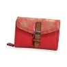 Cartera Compacta Glitter Roja Mélanie Paris