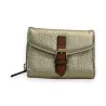 Portefeuille Compact Doré Mélanie Paris