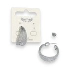 Boucles d'oreilles Acier