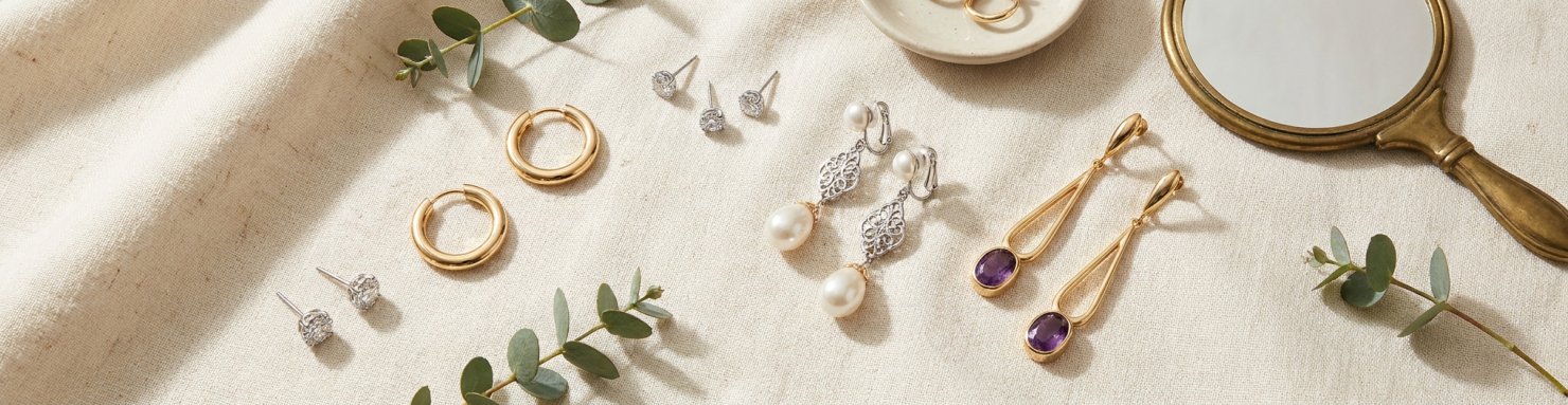 Différents styles de boucles d'oreilles pour chaque forme de visage