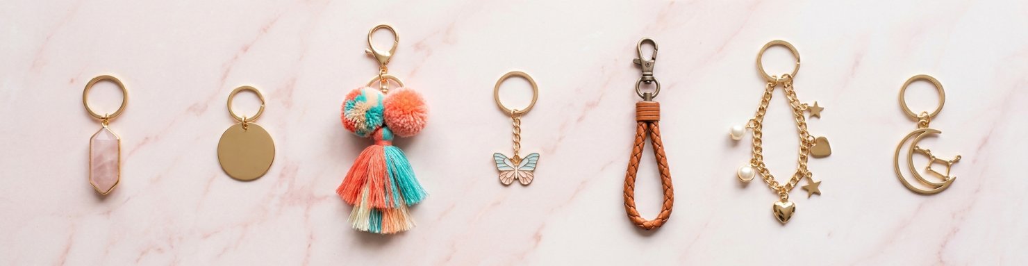 7 styles de porte-clés femme originaux tendance