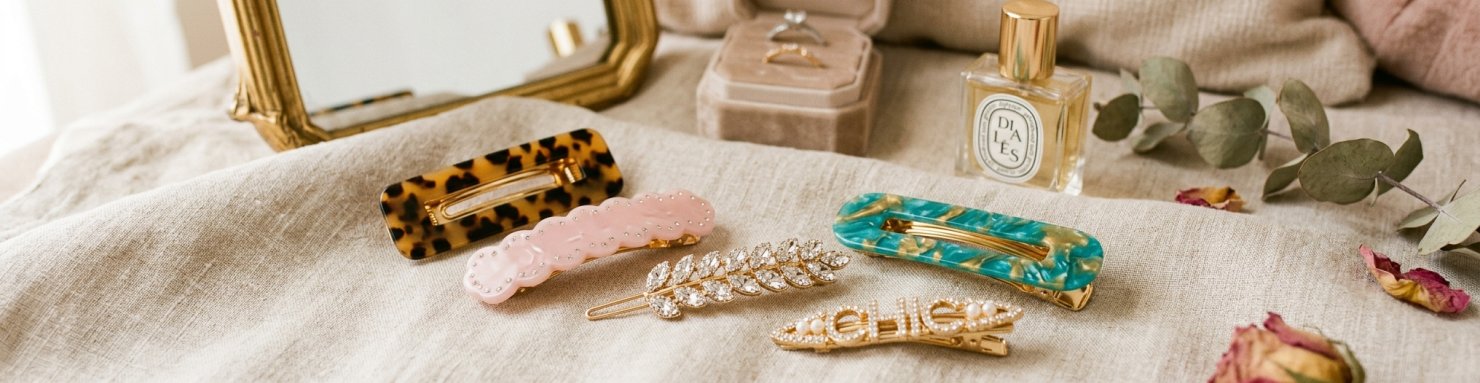 Barrettes à cheveux élégantes pour femme